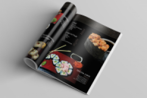 Верстка меню А4