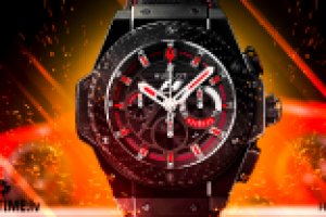 Рекламный банер для магазина часов