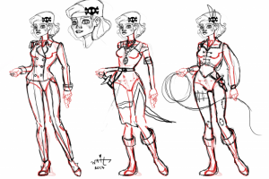 Эскиз персонажа