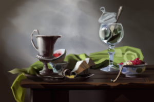 Открытка с натюрмортом 2