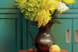 Открытка с букетом