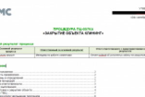 Унификация Регламентов для Клининговой компании