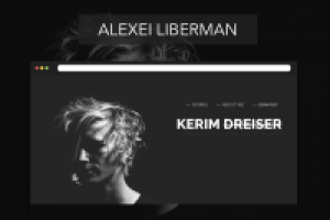 Landing Page "UI/UX Designer"