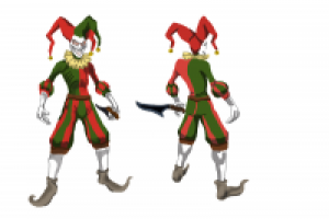 Растровый эскиз персонажа