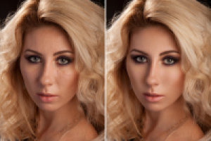 Ретушь кожи