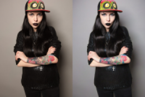 ретушь, цветокоррекция