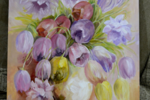 Картина "Весенний букет"