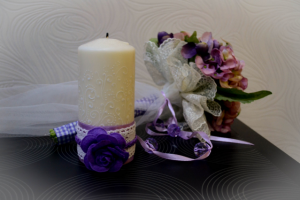 Свадебные свеча "Семейный очаг"