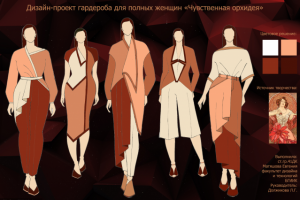 коллекция одежды для полных женщин