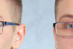 Ретушь фото, устранение бликов от фонового рефлектора