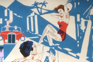 "Взаимоотношения". Темпера.