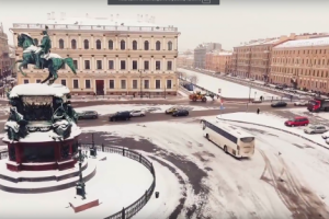 Ролик для автосалона Rolls Royce в Санкт-Петербурге