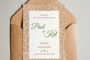 Приглашение на свадьбу