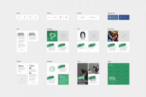 UI-элементы веб-сайта Marketorium