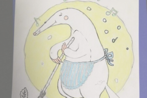 Муравьед (эскиз)