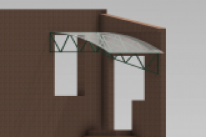 Козирок над ганком