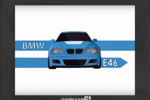 Инфографика "Рассказ о BMW e46"