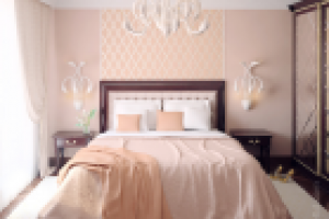 Персиковая спальня