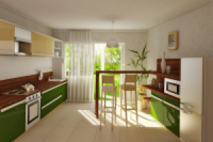 Оливковая кухонька