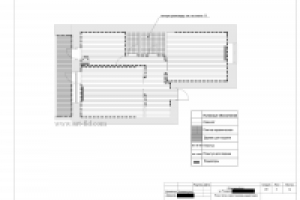 План пола и расстановки радиаторов