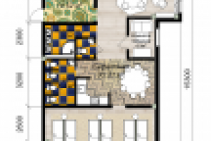 Планировочное решение детского садика групповой ячейки