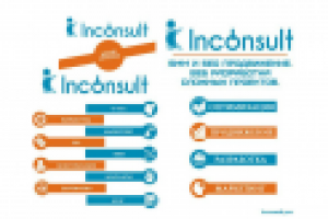 Inconsult лого, меню и аватар
