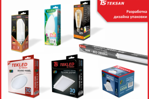 Разработка дизайна упаковки продукции ТОО "Teksan"