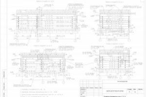 Развертка фун-та адм. здания