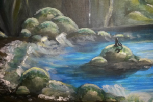 Пустынный пляж