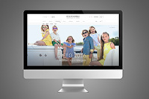 Дизаин сайта детской одежды.