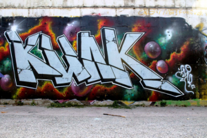 Рисунок в стиле граффити