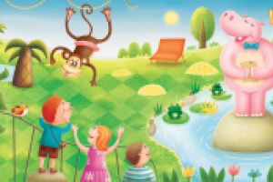 Страница из книги Мой любимый зоопарк