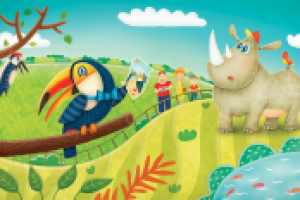 Страница из книги Мой любимый зоопарк