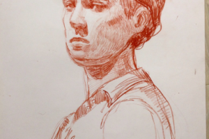 Девушка в рубашке