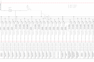 Однолинейная схема подключения в квартире