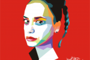 портрет в стиле поп арт