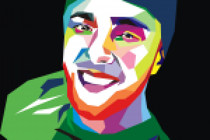 портрет в стиле поп арт