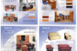 Каталог мебели в виде серии листовок