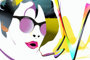 Рисунок by Djon_ensmit. Когда вместо портрета получился логотип.