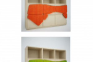 Разработка линейки детской мебели.