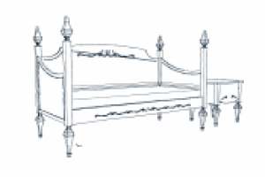 Эскизное проектирование детской мебели.