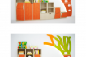 Разработка линейки детской мебели.