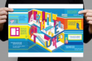 Дизайн инфографики для журнала