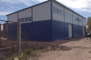 Быстровозводимы ангар