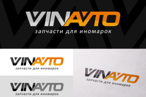 Логотип для ВИНАВТО магазин автозапчастей
