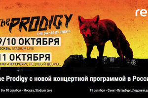 Разработка посадочной страницы на концерт Prodigy