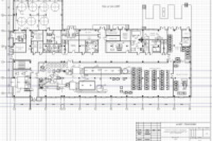 План первого этажа