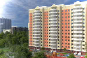 360 панорама здания с просмотром вида из квартир