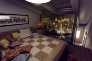 Визуализация лофт-студии