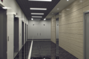 Визуализация лифтового холла